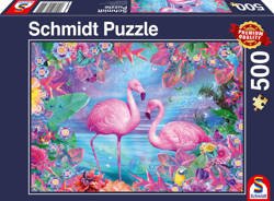 PQ Puzzle 500 el. Flamingi
