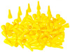 Pionki do gry plastik zwykłe - żółte - 100 szt.