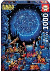 Puzzle 1000 el. Astrolog (fluorescencyjne)