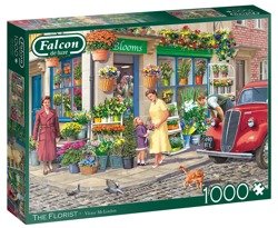 Puzzle 1000 el. FALCON Kwiaciarnia