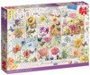 Puzzle 1000 el. PC JANNEKE BRINKMAN-SALENTIJN Znaczki z letnimi kwiatami