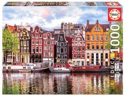 Puzzle 1000 el. Tańczące domy / Amsterdam