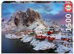 Puzzle 1500 el. Wyspy Lofoty / Norwegia