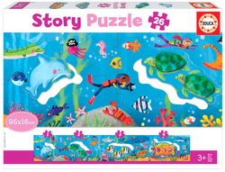 Puzzle 26 el. Podwodny świat (panorama)